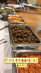 Double Sky Diner Moody Texas country restaurant catering Italian pasta meatballs spaghetti