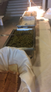 Double Sky Diner Moody Texas country restaurant catering green beans